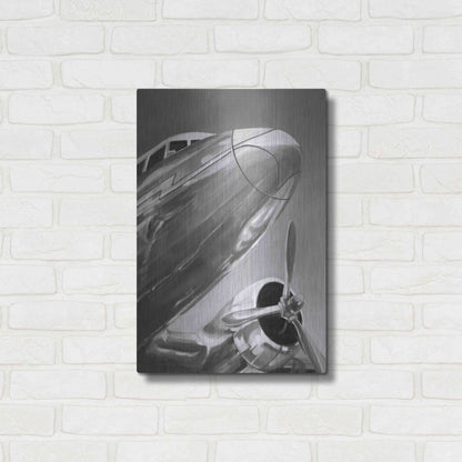 Luxe Metal Art 'Aviation Icon I' by Ethan Harper Metal Wall Art,16x24