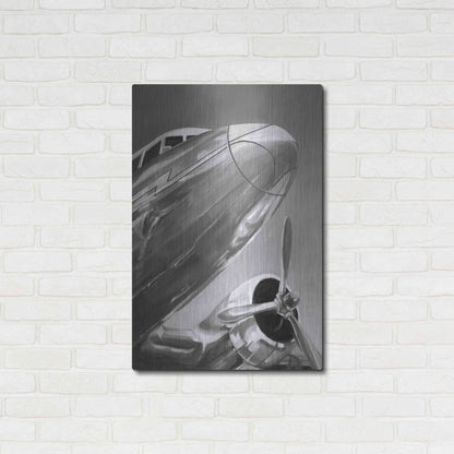 Luxe Metal Art 'Aviation Icon I' by Ethan Harper Metal Wall Art,24x36