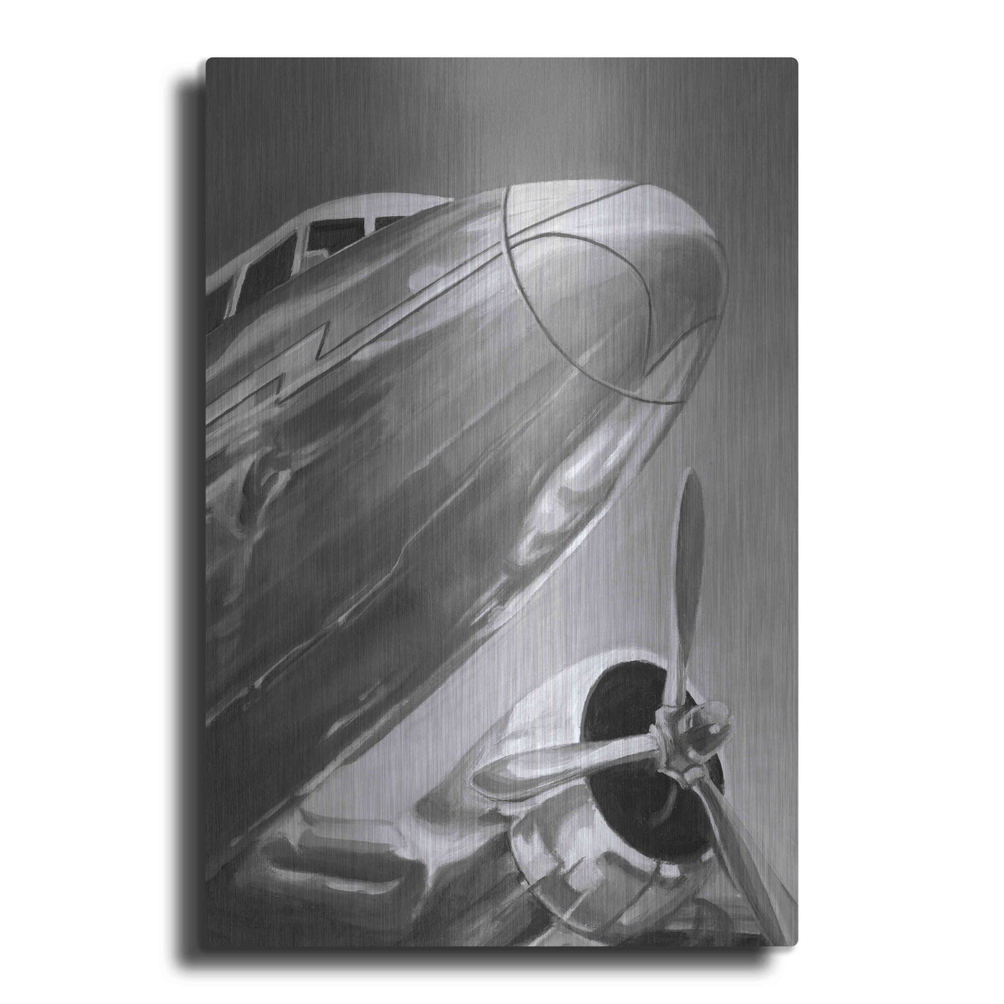 Luxe Metal Art 'Aviation Icon I' by Ethan Harper Metal Wall Art