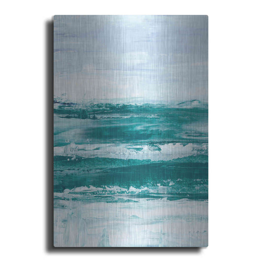 Luxe Metal Art 'Choppy Waters I' by Ethan Harper Metal Wall Art