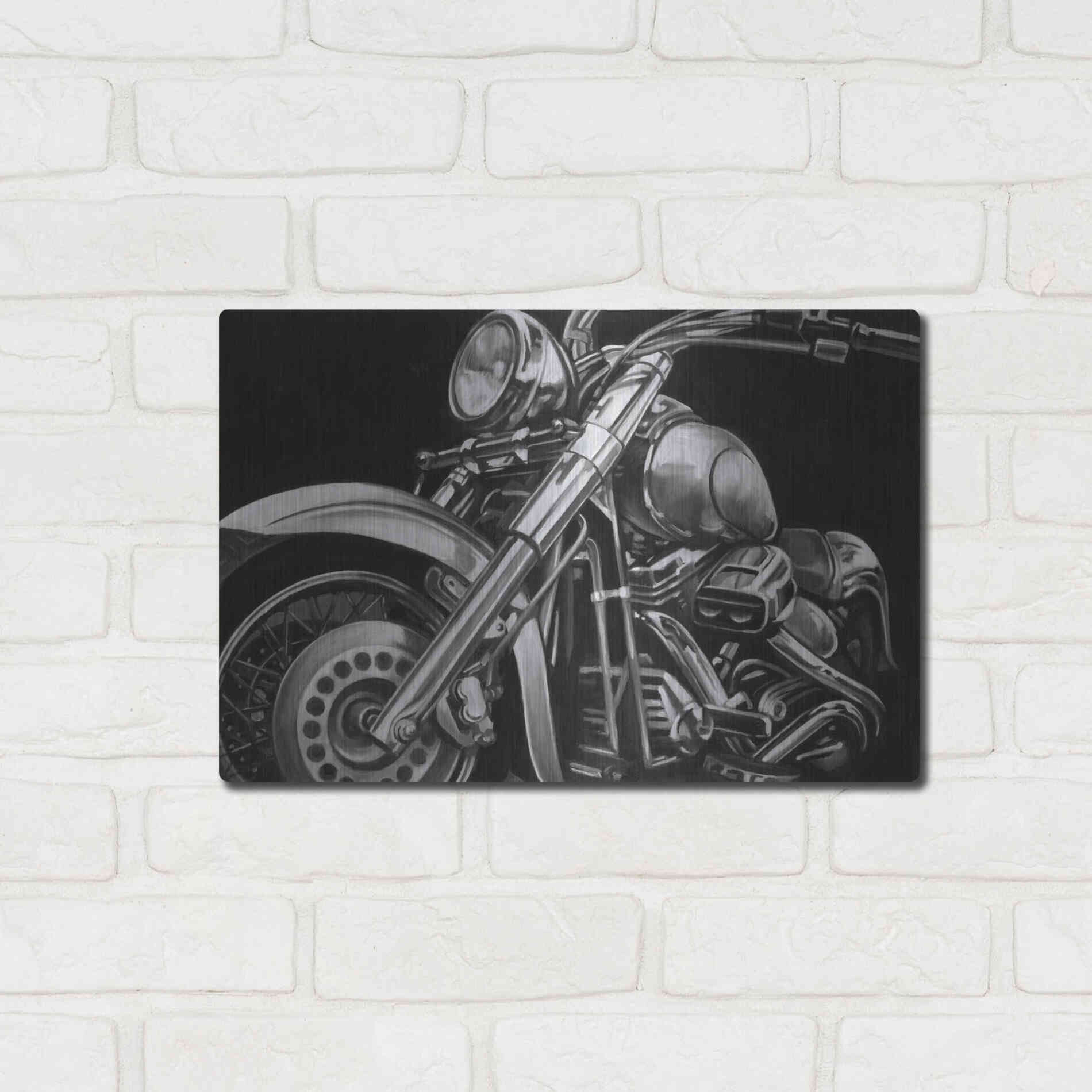 Luxe Metal Art 'Classic Hogs II' by Ethan Harper Metal Wall Art,16x12