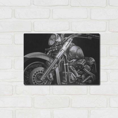 Luxe Metal Art 'Classic Hogs II' by Ethan Harper Metal Wall Art,16x12