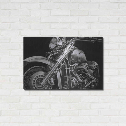 Luxe Metal Art 'Classic Hogs II' by Ethan Harper Metal Wall Art,36x24