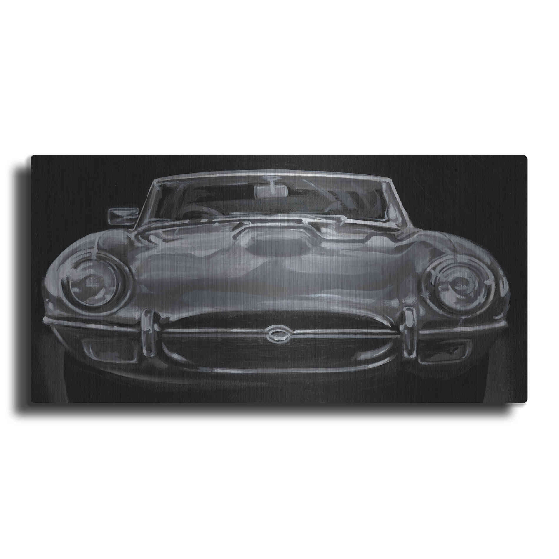 Luxe Metal Art 'European Sports Car I' by Ethan Harper Metal Wall Art