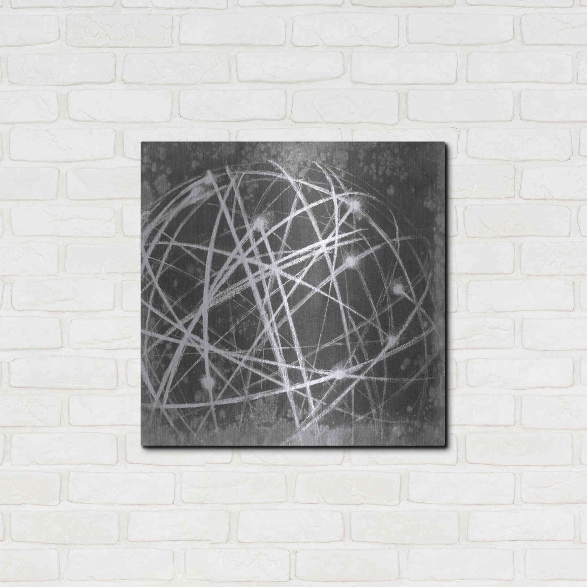 Luxe Metal Art 'Interstellar I' by Ethan Harper Metal Wall Art,24x24