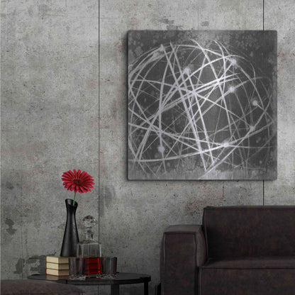 Luxe Metal Art 'Interstellar I' by Ethan Harper Metal Wall Art,36x36