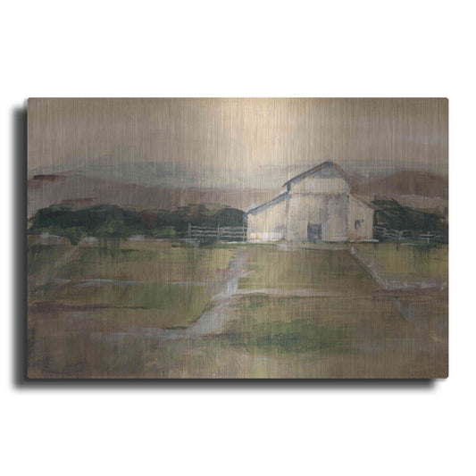 Luxe Metal Art 'Rural Sunset I' by Ethan Harper Metal Wall Art