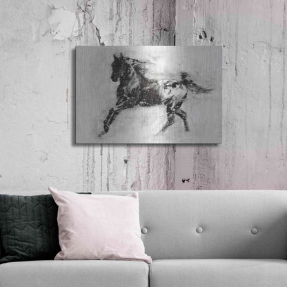 Luxe Metal Art 'Rustic Appaloosa II' by Ethan Harper Metal Wall Art,36x24