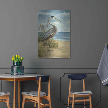 Luxe Metal Art 'Shore Bird I' by Ethan Harper Metal Wall Art,24x36