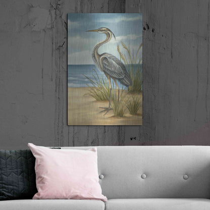 Luxe Metal Art 'Shore Bird II' by Ethan Harper Metal Wall Art,24x36