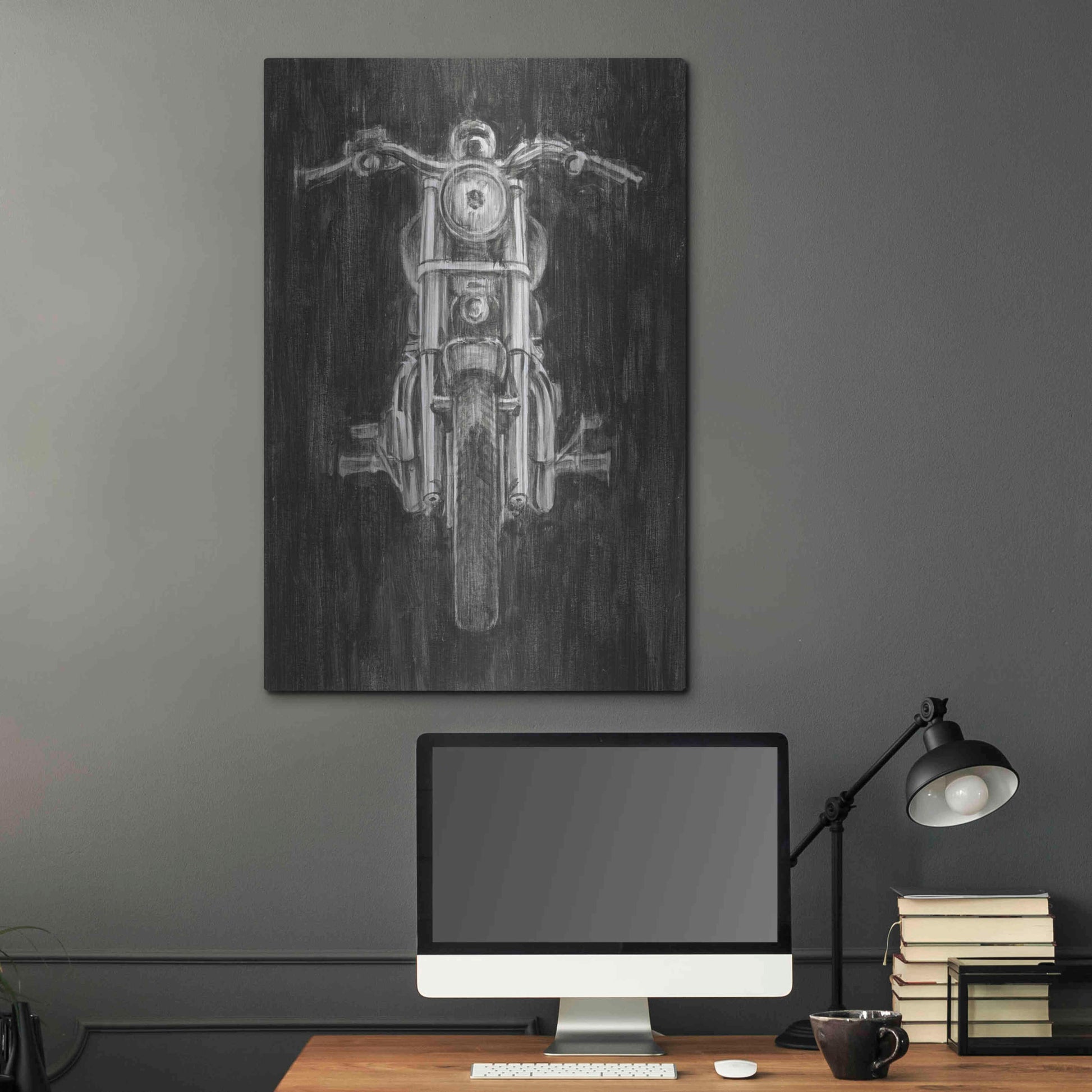 Luxe Metal Art 'Steel Horse II' by Ethan Harper Metal Wall Art,24x36