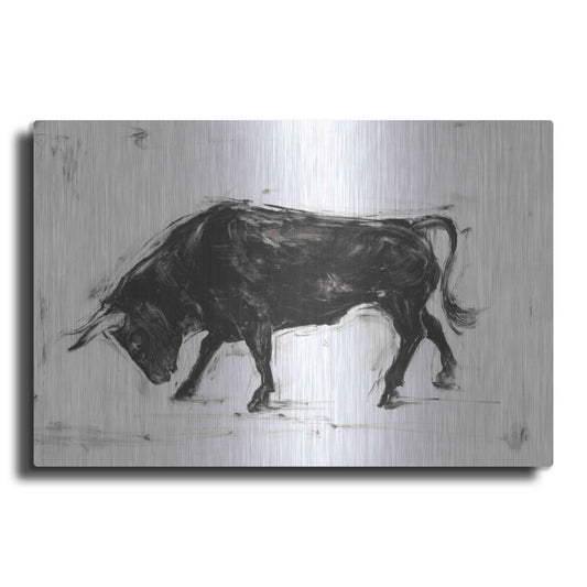 Luxe Metal Art 'Toro I' by Ethan Harper Metal Wall Art