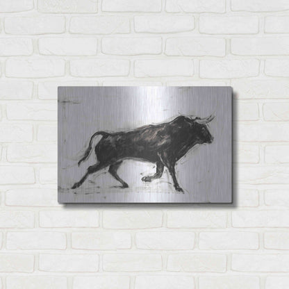 Luxe Metal Art 'Toro II' by Ethan Harper Metal Wall Art,24x16