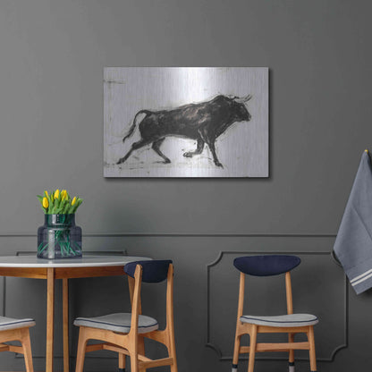 Luxe Metal Art 'Toro II' by Ethan Harper Metal Wall Art,36x24