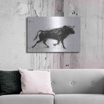 Luxe Metal Art 'Toro II' by Ethan Harper Metal Wall Art,36x24