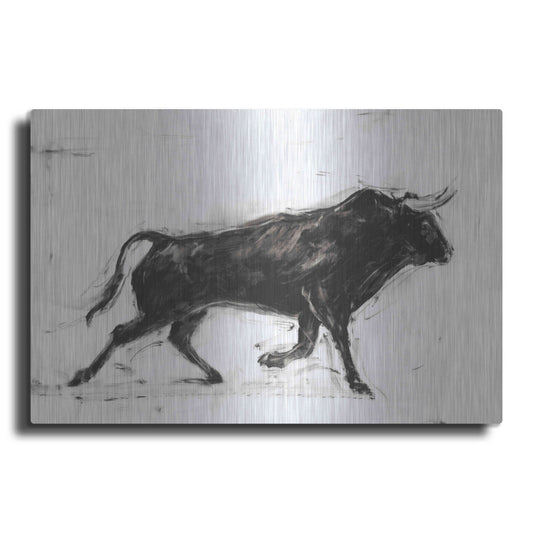 Luxe Metal Art 'Toro II' by Ethan Harper Metal Wall Art