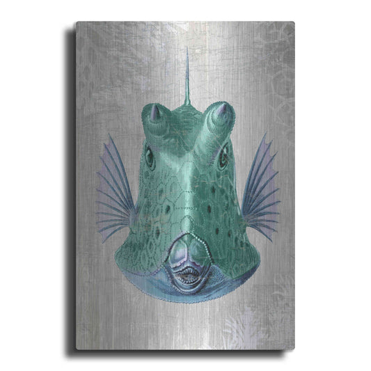 Luxe Metal Art 'Cowfish' by Fab Funky Metal Wall Art