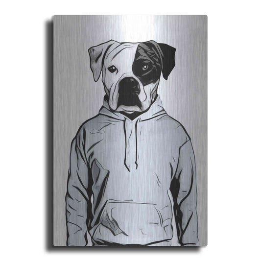 Luxe Metal Art 'Cool Dog' by Nicklas Gustafsson, Metal Wall Art