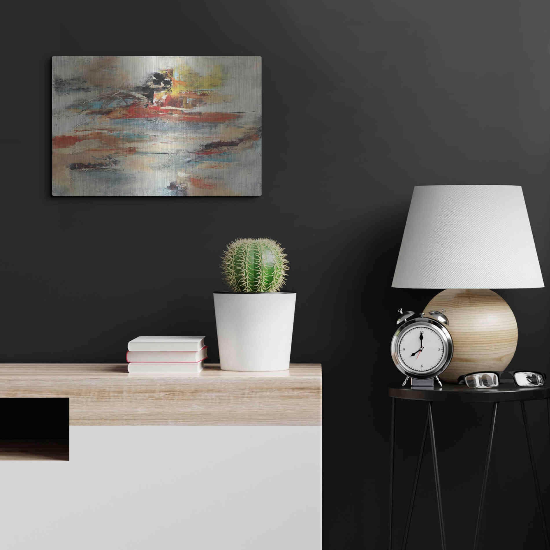 Luxe Metal Art 'Tesiturno I' by Gabriela Villarreal Metal Wall Art,24x16