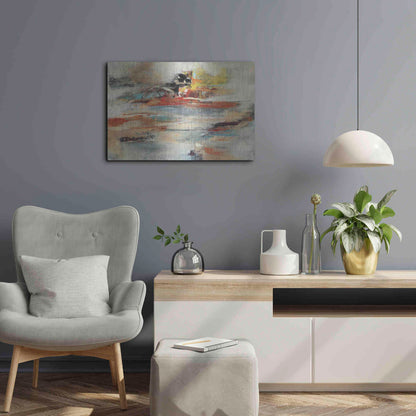 Luxe Metal Art 'Tesiturno I' by Gabriela Villarreal Metal Wall Art,24x16