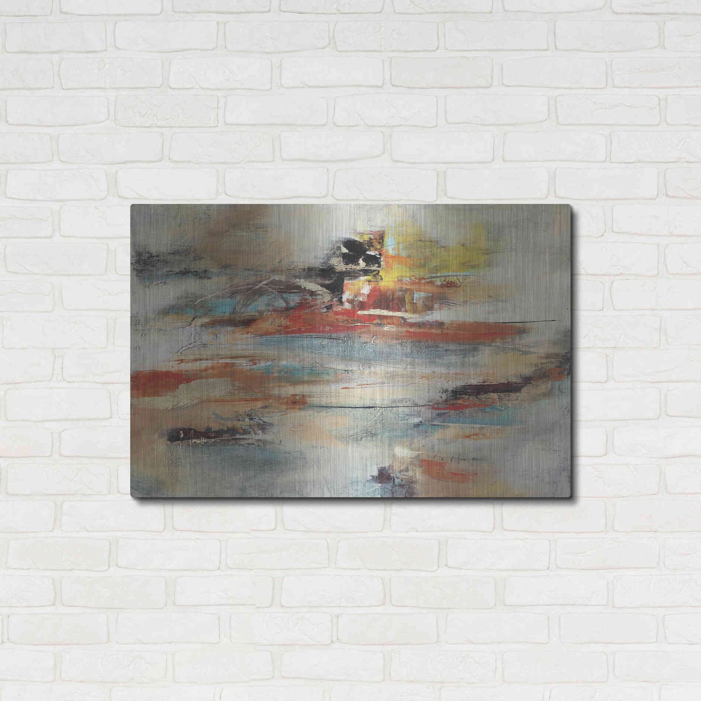 Luxe Metal Art 'Tesiturno I' by Gabriela Villarreal Metal Wall Art,36x24