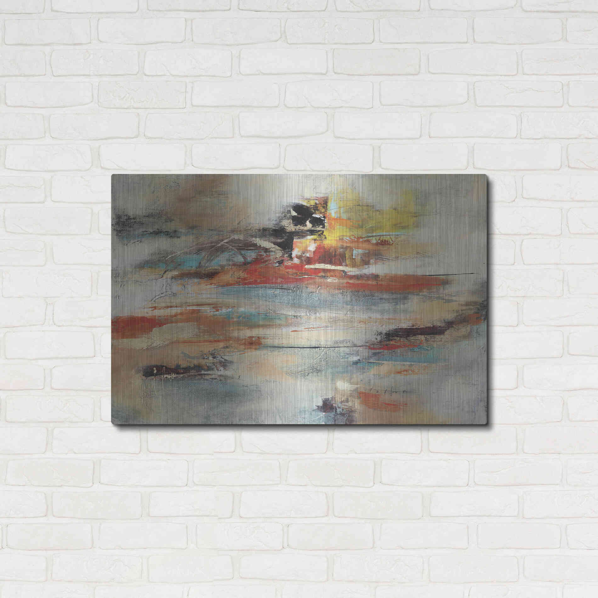 Luxe Metal Art 'Tesiturno I' by Gabriela Villarreal Metal Wall Art,36x24