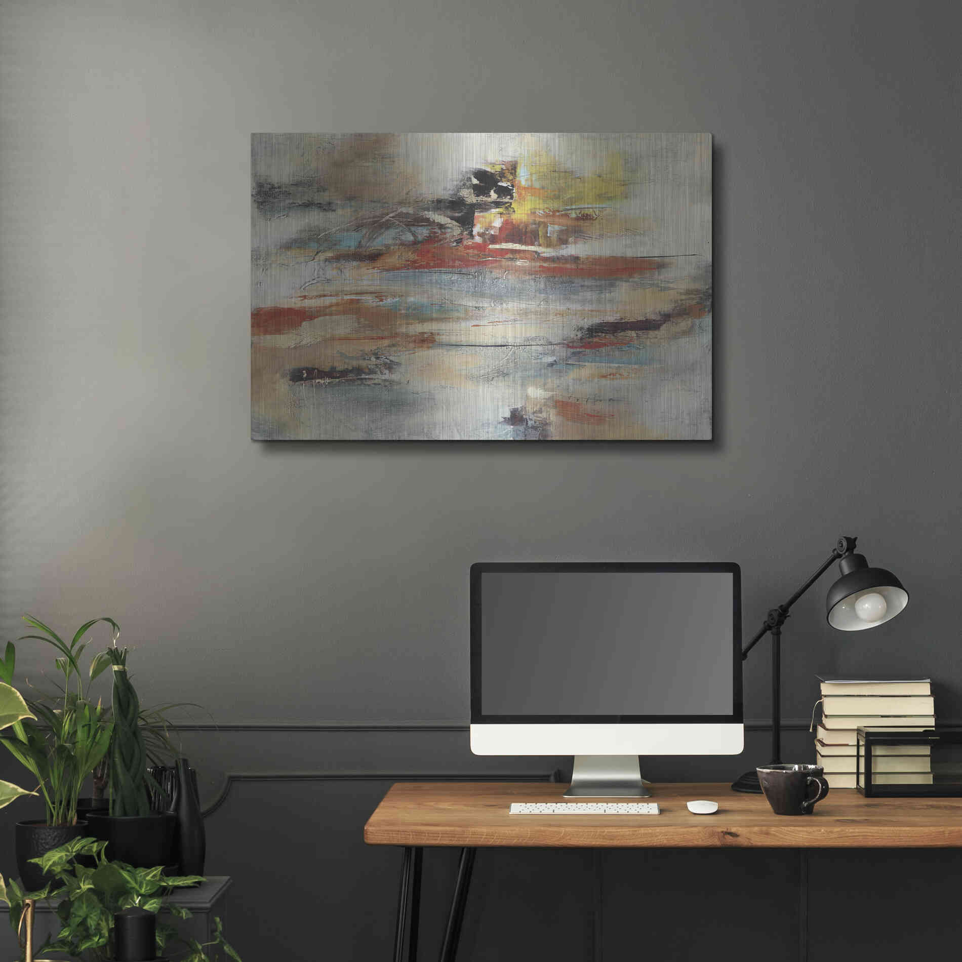 Luxe Metal Art 'Tesiturno I' by Gabriela Villarreal Metal Wall Art,36x24