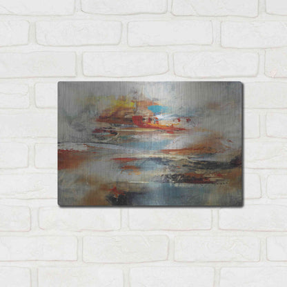 Luxe Metal Art 'Tesiturno II' by Gabriela Villarreal Metal Wall Art,16x12