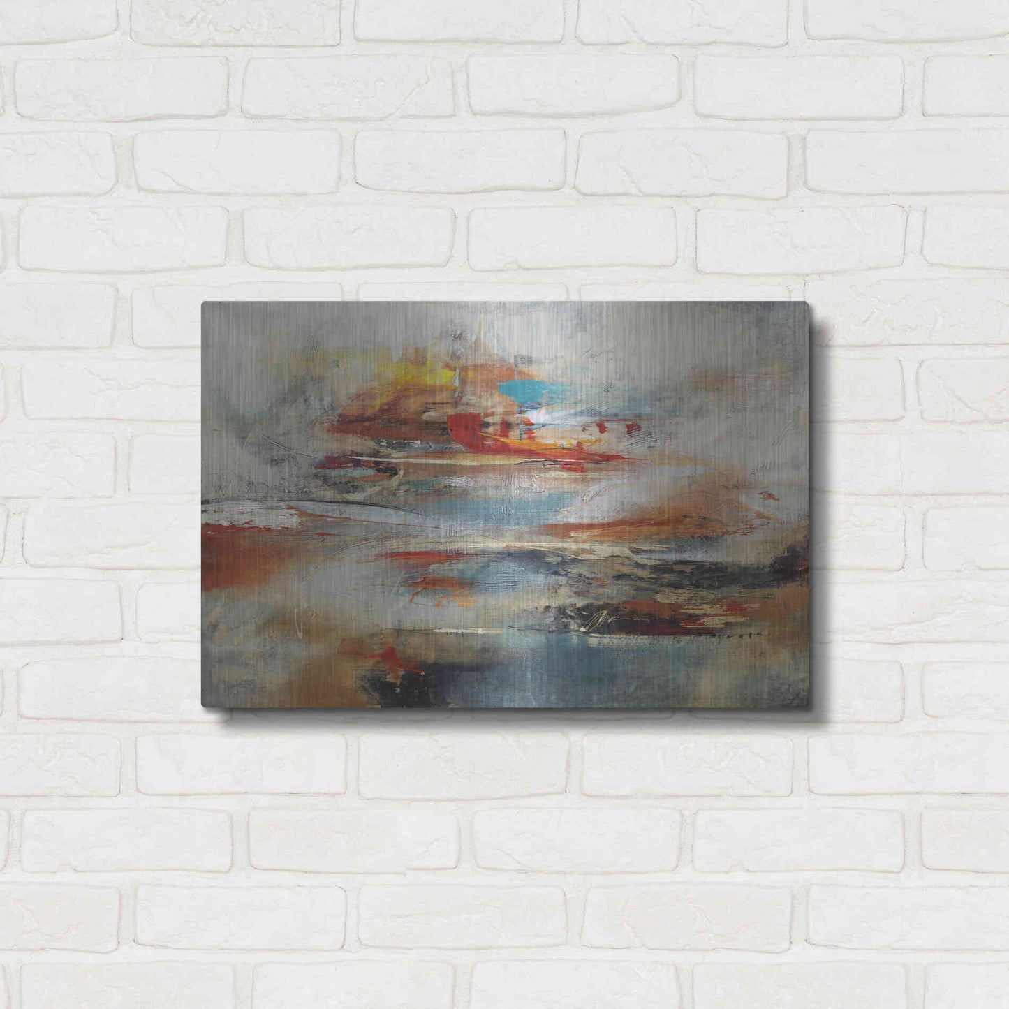 Luxe Metal Art 'Tesiturno II' by Gabriela Villarreal Metal Wall Art,24x16