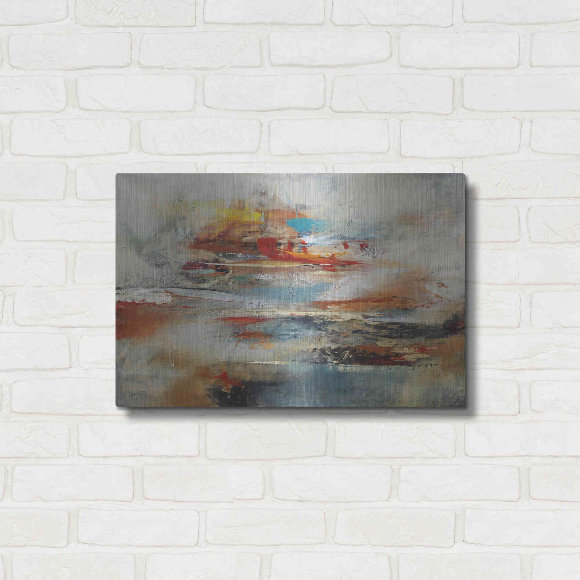 Luxe Metal Art 'Tesiturno II' by Gabriela Villarreal Metal Wall Art,24x16