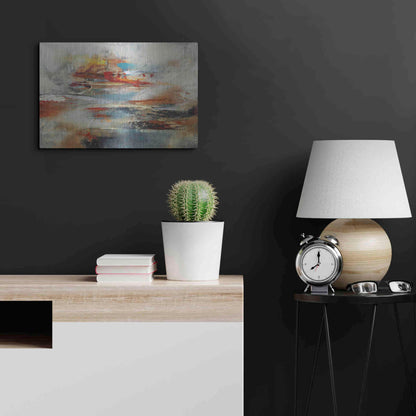 Luxe Metal Art 'Tesiturno II' by Gabriela Villarreal Metal Wall Art,24x16