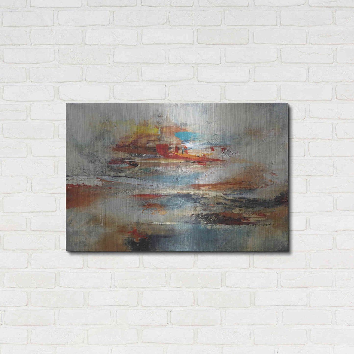 Luxe Metal Art 'Tesiturno II' by Gabriela Villarreal Metal Wall Art,36x24