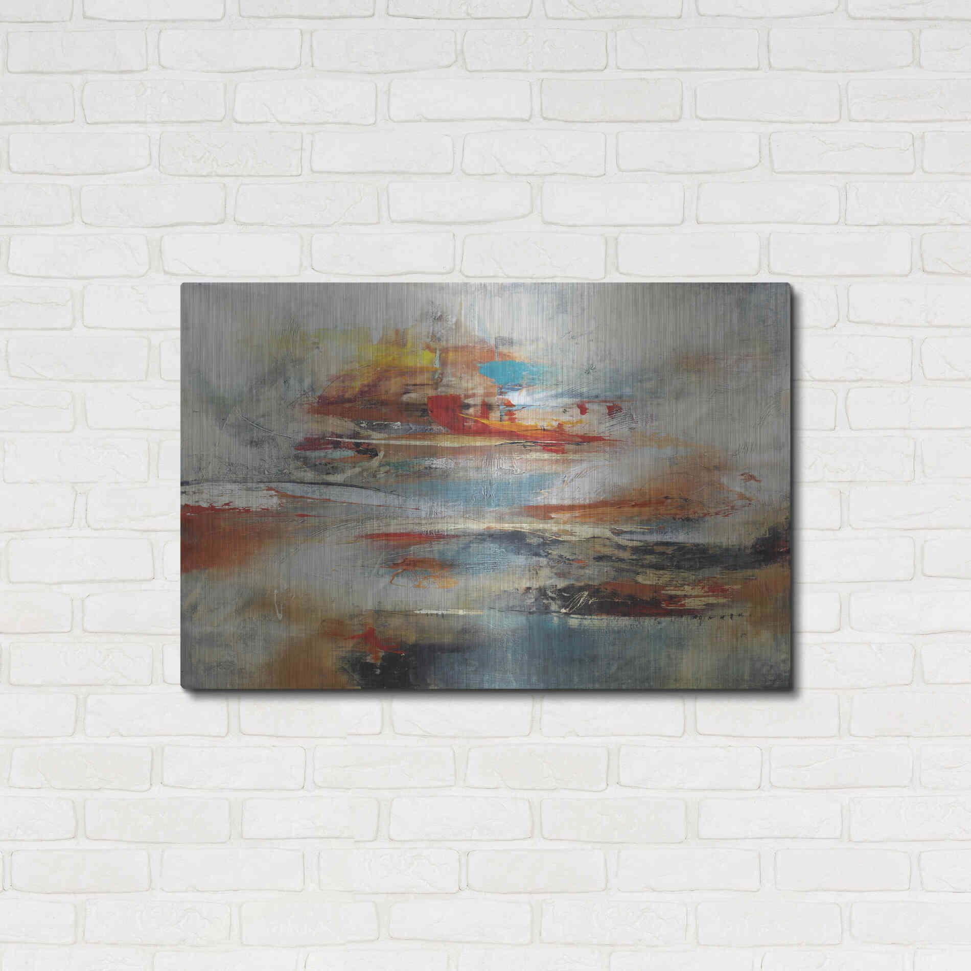 Luxe Metal Art 'Tesiturno II' by Gabriela Villarreal Metal Wall Art,36x24