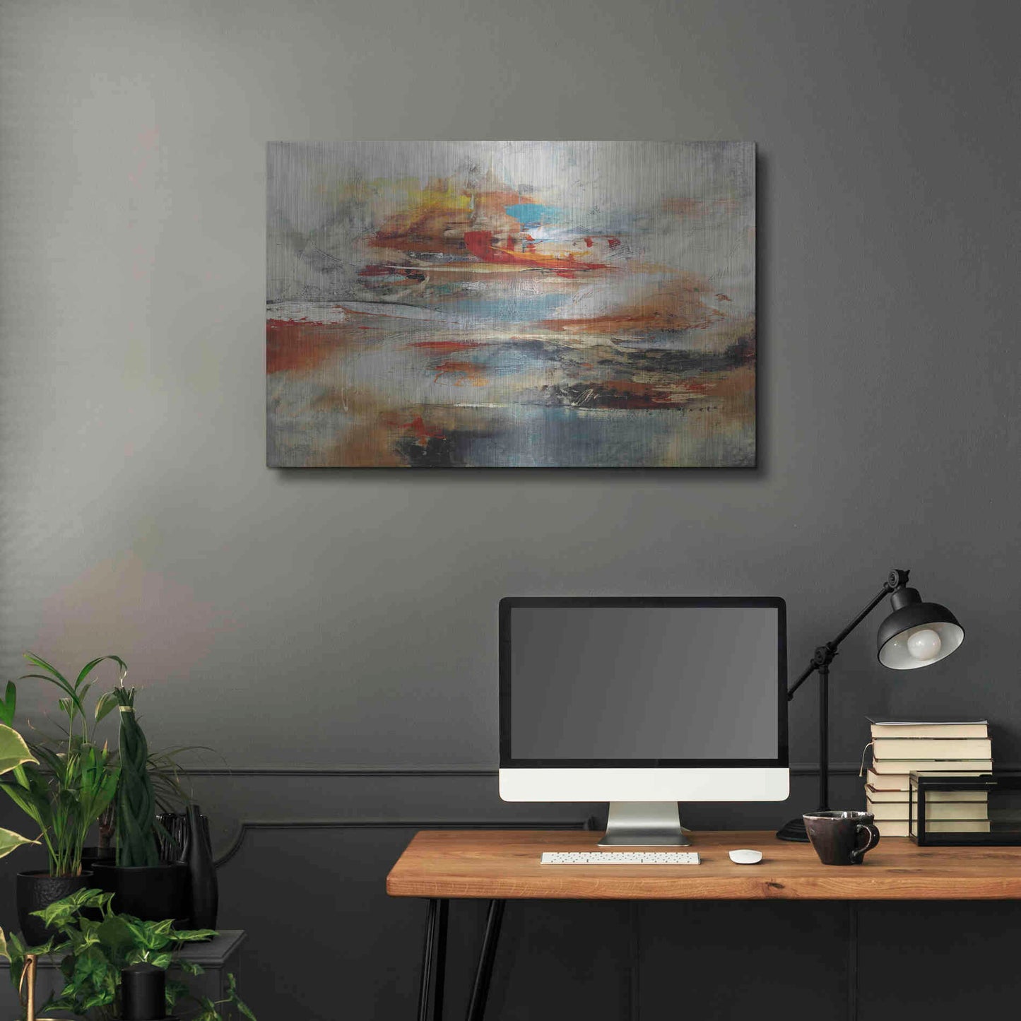 Luxe Metal Art 'Tesiturno II' by Gabriela Villarreal Metal Wall Art,36x24