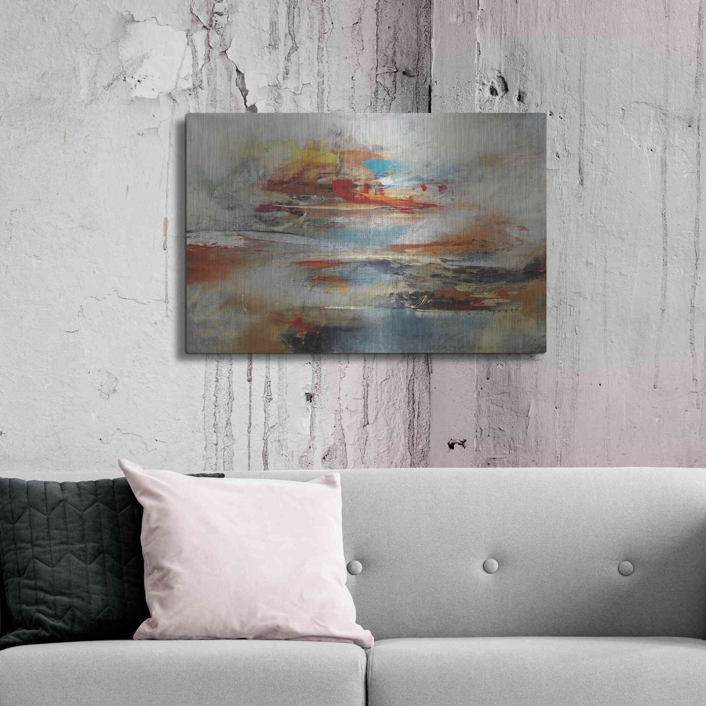 Luxe Metal Art 'Tesiturno II' by Gabriela Villarreal Metal Wall Art,36x24