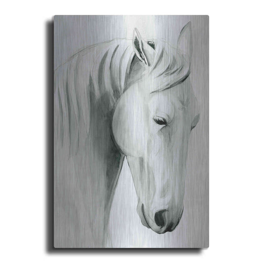 Luxe Metal Art 'Horse Whisper II' by Grace Popp Metal Wall Art