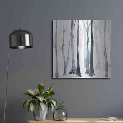 Luxe Metal Art 'In the Forest II' by Grace Popp Metal Wall Art,24x24