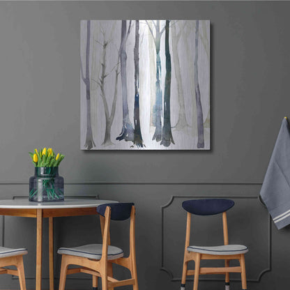 Luxe Metal Art 'In the Forest II' by Grace Popp Metal Wall Art,36x36