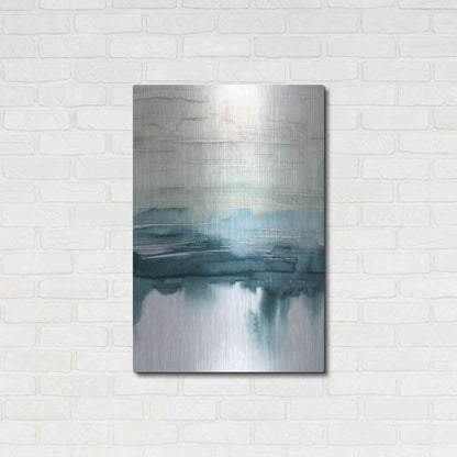 Luxe Metal Art 'Organic Cascade I' by Grace Popp Metal Wall Art,24x36