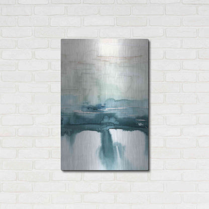 Luxe Metal Art 'Organic Cascade II' by Grace Popp Metal Wall Art,24x36