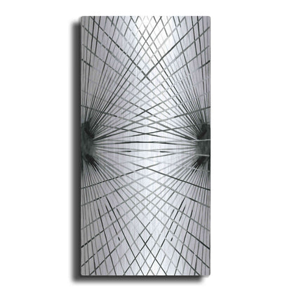 Luxe Metal Art 'Rays IV' by Grace Popp Metal Wall Art