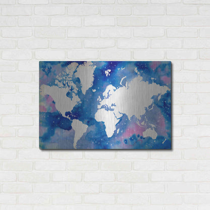 Luxe Metal Art 'Starry World' by Grace Popp Metal Wall Art,36x24