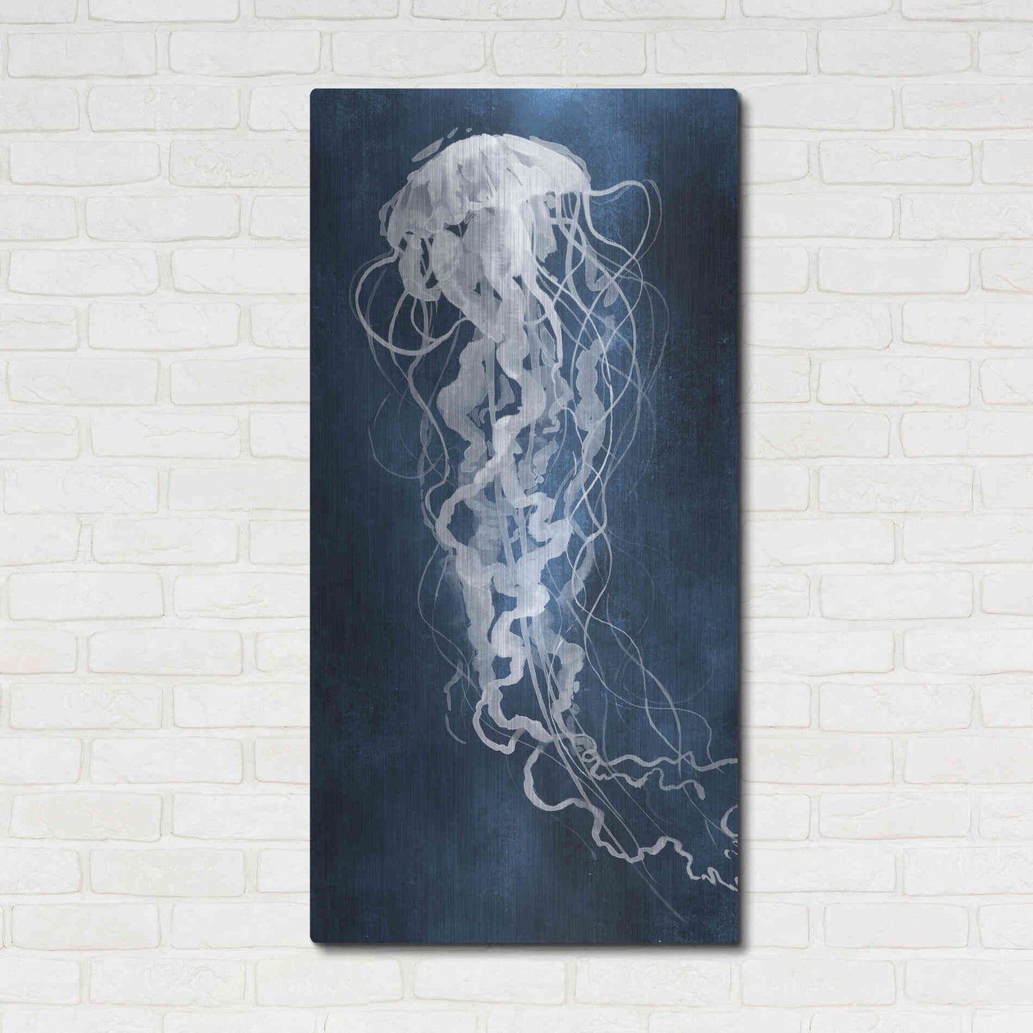 Luxe Metal Art 'Under Sway I' by Grace Popp Metal Wall Art,24x48