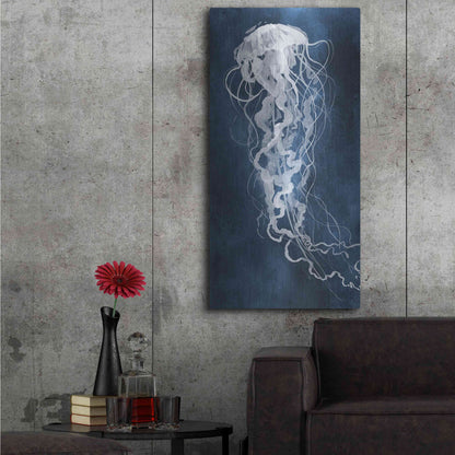 Luxe Metal Art 'Under Sway I' by Grace Popp Metal Wall Art,24x48