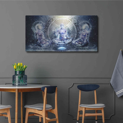 Luxe Metal Art 'Awake Could Be So Beautiful' by Cameron Gray, Metal Wall Art,48x24