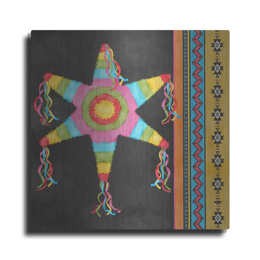 Luxe Metal Art 'Pinata Party II' by Jade Reynolds Metal Wall Art