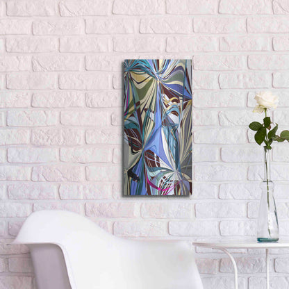 Luxe Metal Art 'Access II' by James Burghardt, Metal Wall Art,12x24