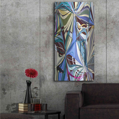 Luxe Metal Art 'Access II' by James Burghardt, Metal Wall Art,24x48