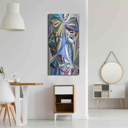 Luxe Metal Art 'Access II' by James Burghardt, Metal Wall Art,24x48