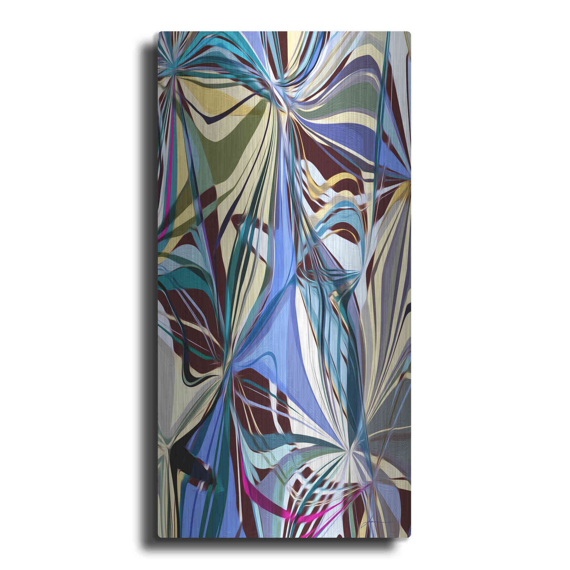 Luxe Metal Art 'Access II' by James Burghardt, Metal Wall Art